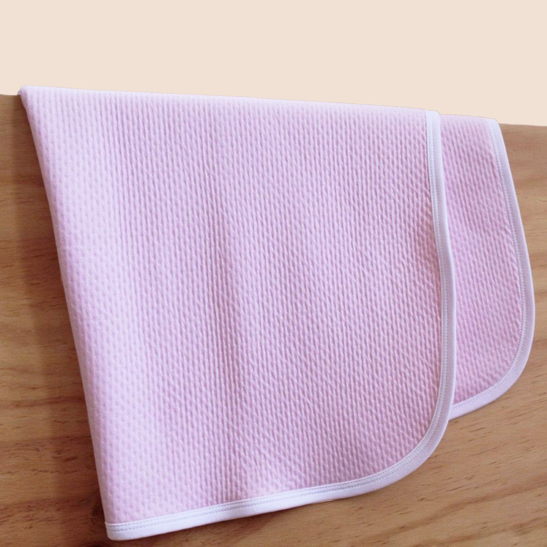 Manta Jacquard Rosada - Imagen 3
