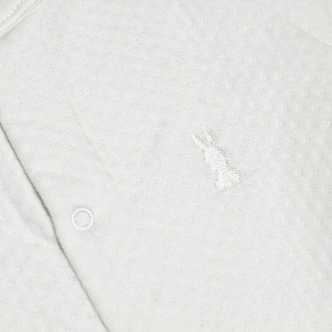 Pijama Jacquard Bebé Blanco - Imagen 2