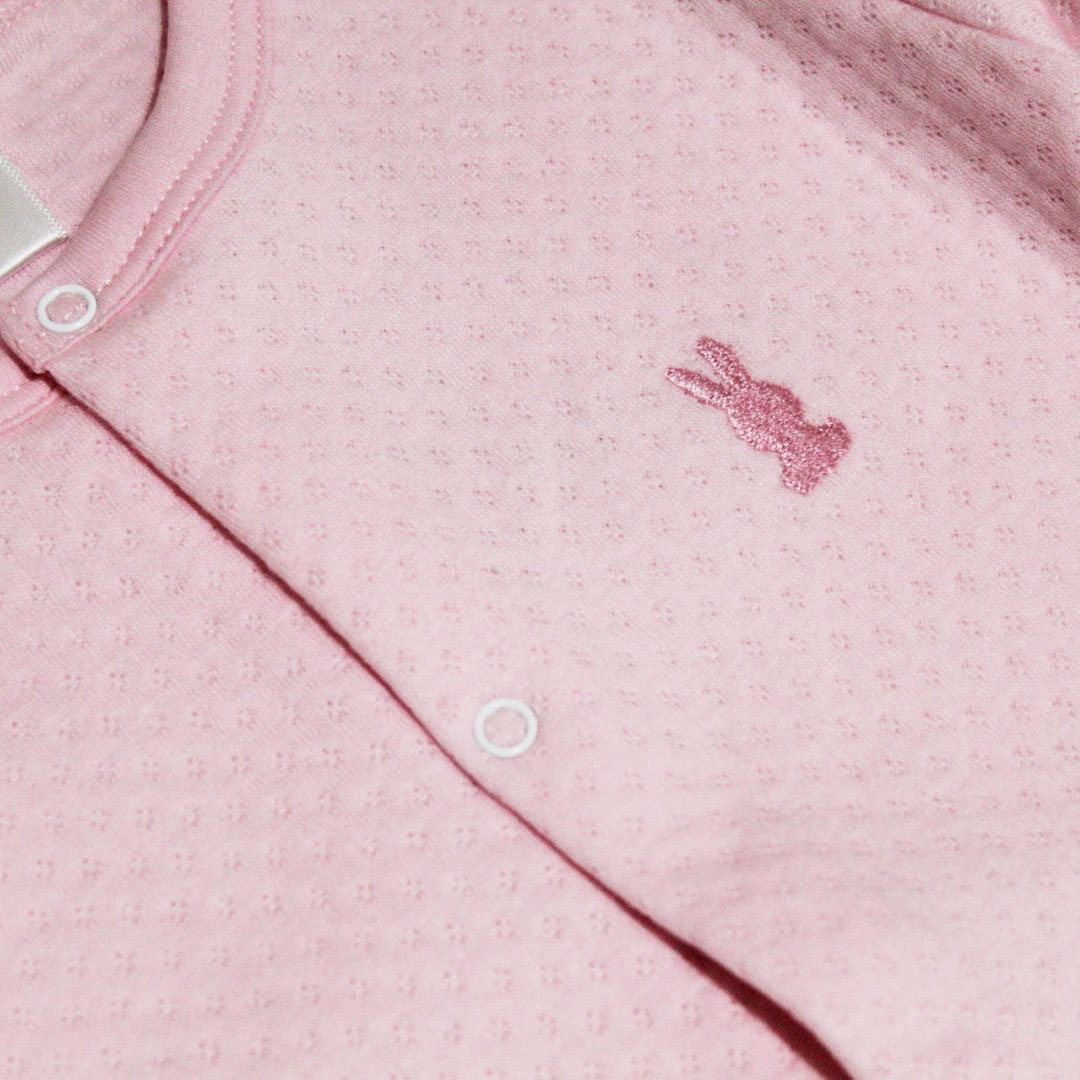 Pijama Jacquard Bebé Rosado - Imagen 2