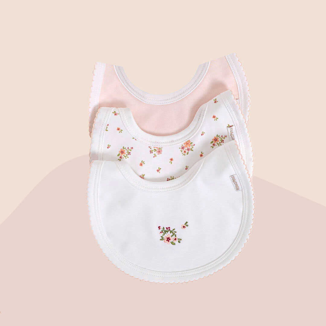 Set de Baberos Pima Sweet Flowers