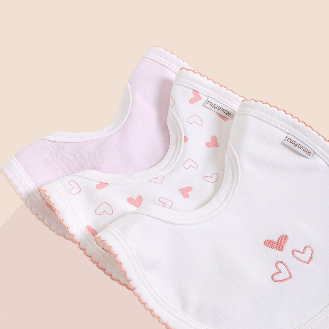 Set de Baberos Pima Baby Love - Imagen 2