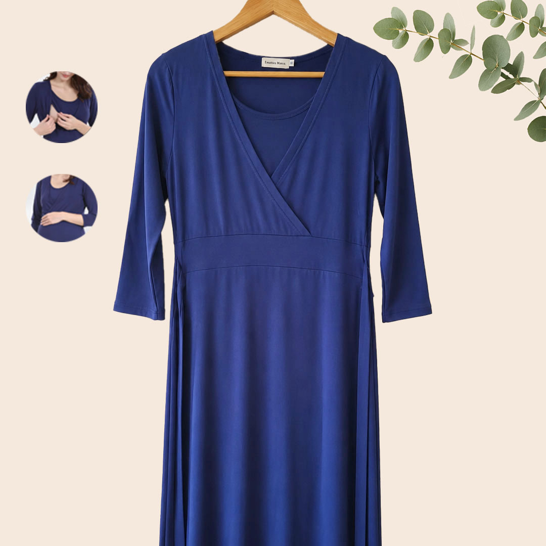 Camisola Lactancia - Azul