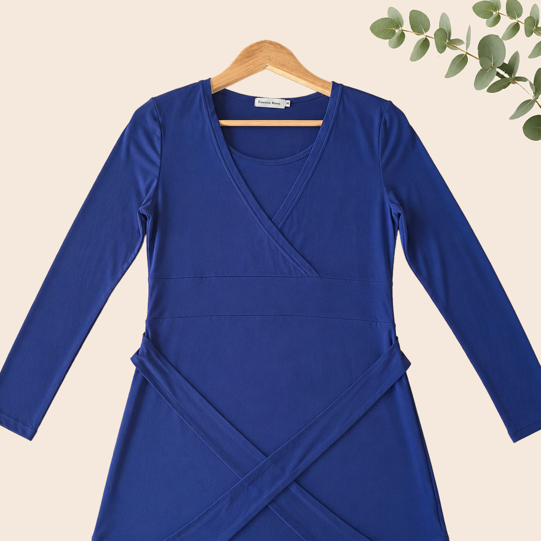 Camisola Lactancia - Azul - Imagen 3
