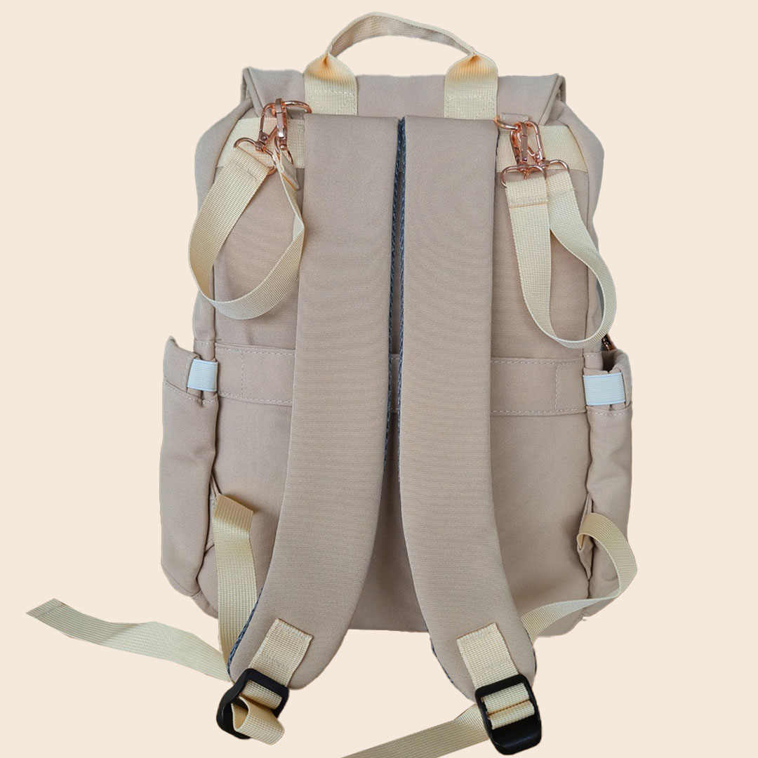 Mochila Maternal Camel - Elegancia y comodidad - Imagen 2