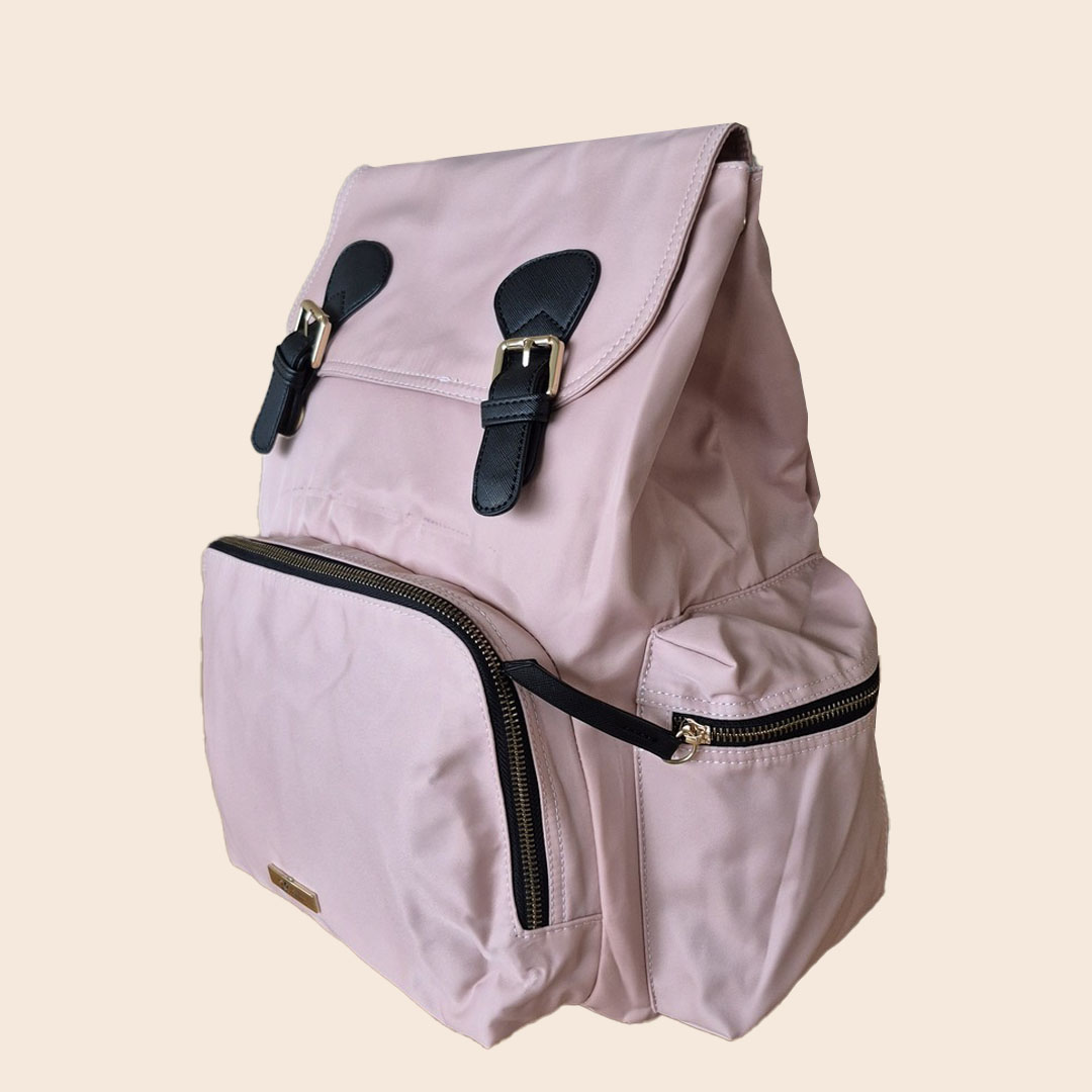 Mochila Maternal Rosa - Gran capacidad