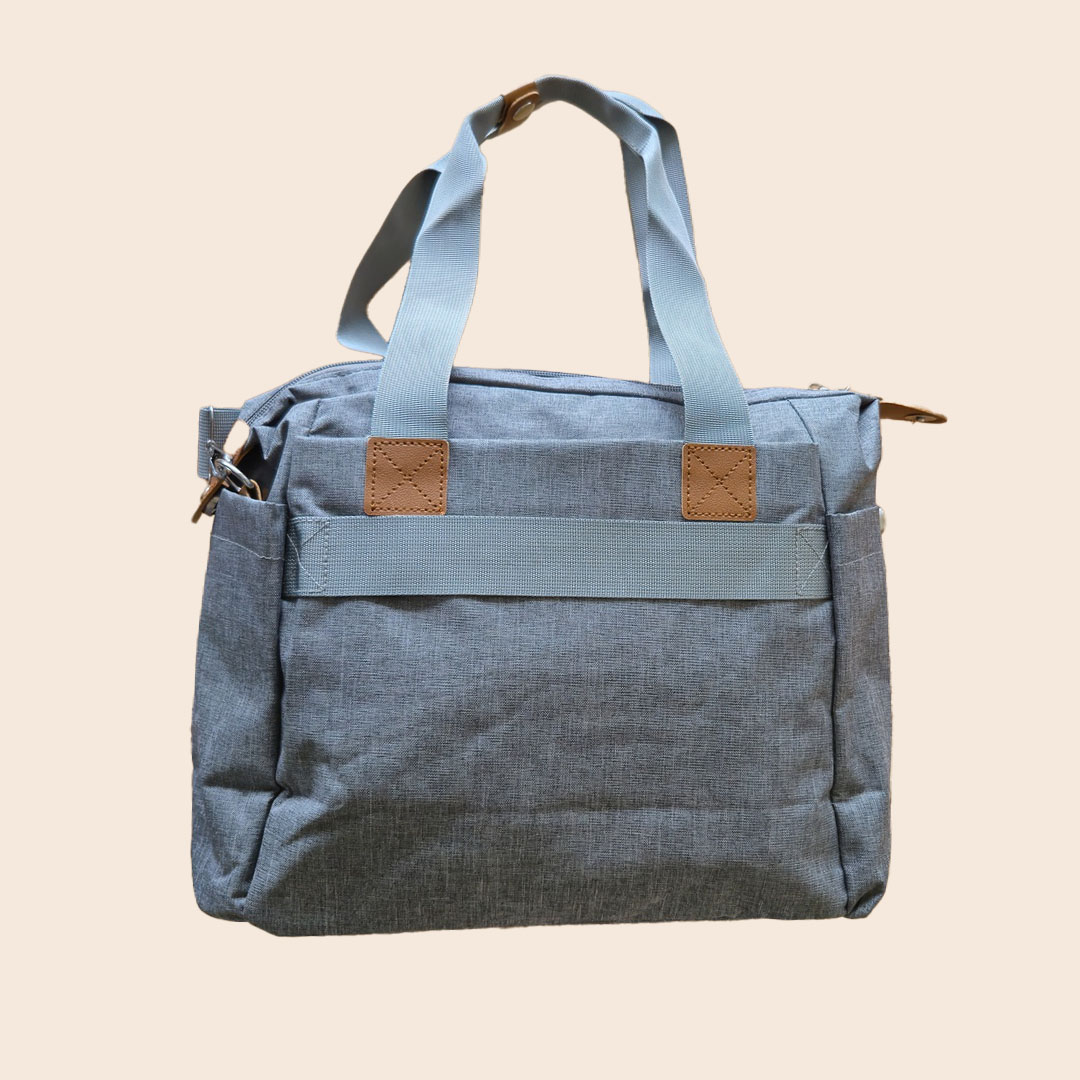 Bolso Maternal Tote Gris - Multifuncional - Imagen 2